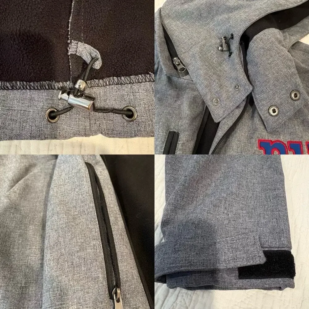 G III APPAREL New York Giants Mens’s Jacket Gray XXL-XXXL Football Team Fan